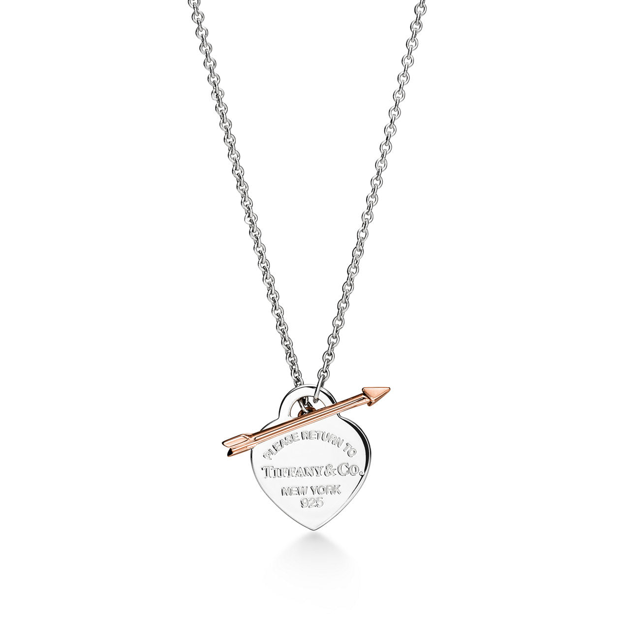 Tiffany Return to Tiffany Lovestruck Heart Tag Pendant Necklaces