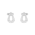 FRED FORCE 10 FULL DIAMOND STUD EARRINGS MINI MODEL